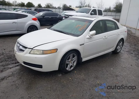 2005 Acura Tl из США, поврежденный, VIN 19UUA66285A021966